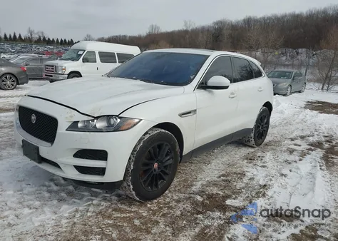 2020 Jaguar F-Pace Prestige P300 Awd Automatic z USA, uszkodzony, nr VIN SADCK2GX8LA637839